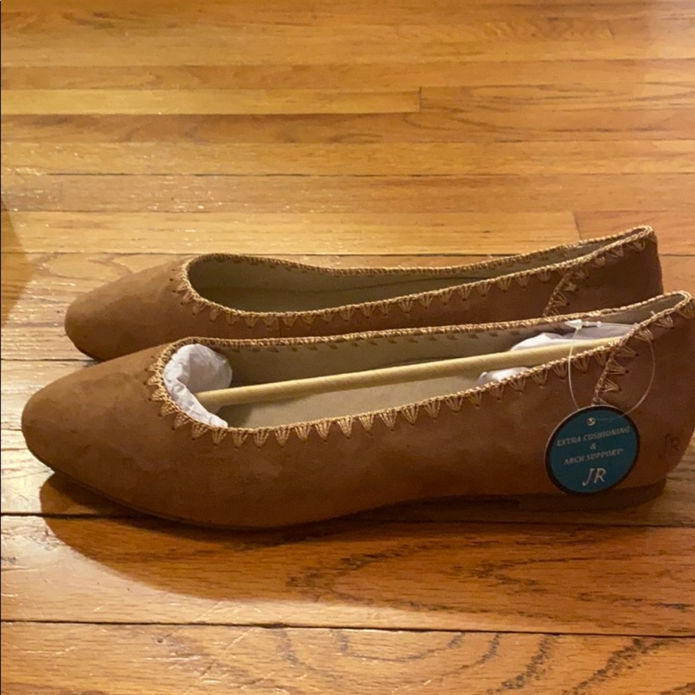 Jack Rogers Ellie Suede II in Oak